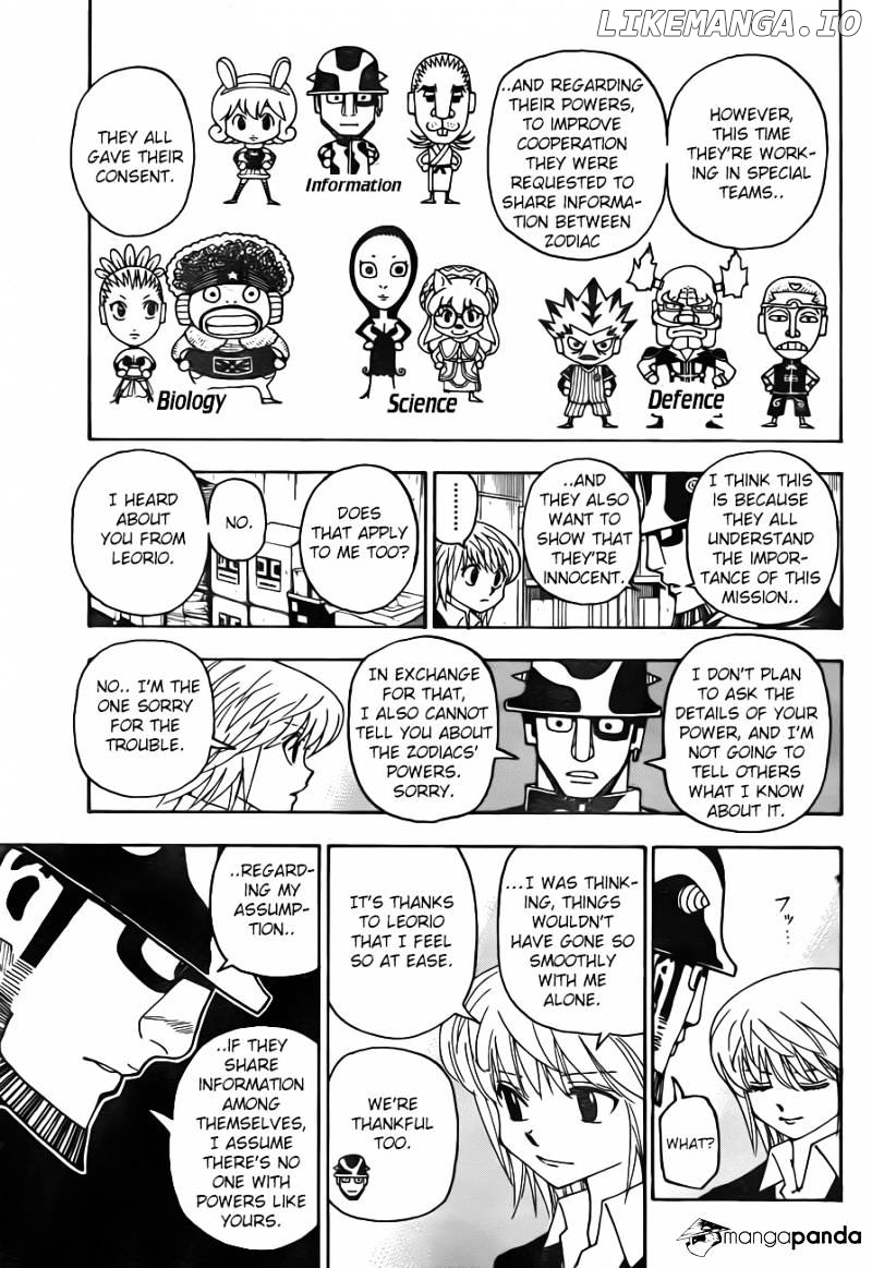 Hunter x Hunter, Chapter 348 image 13
